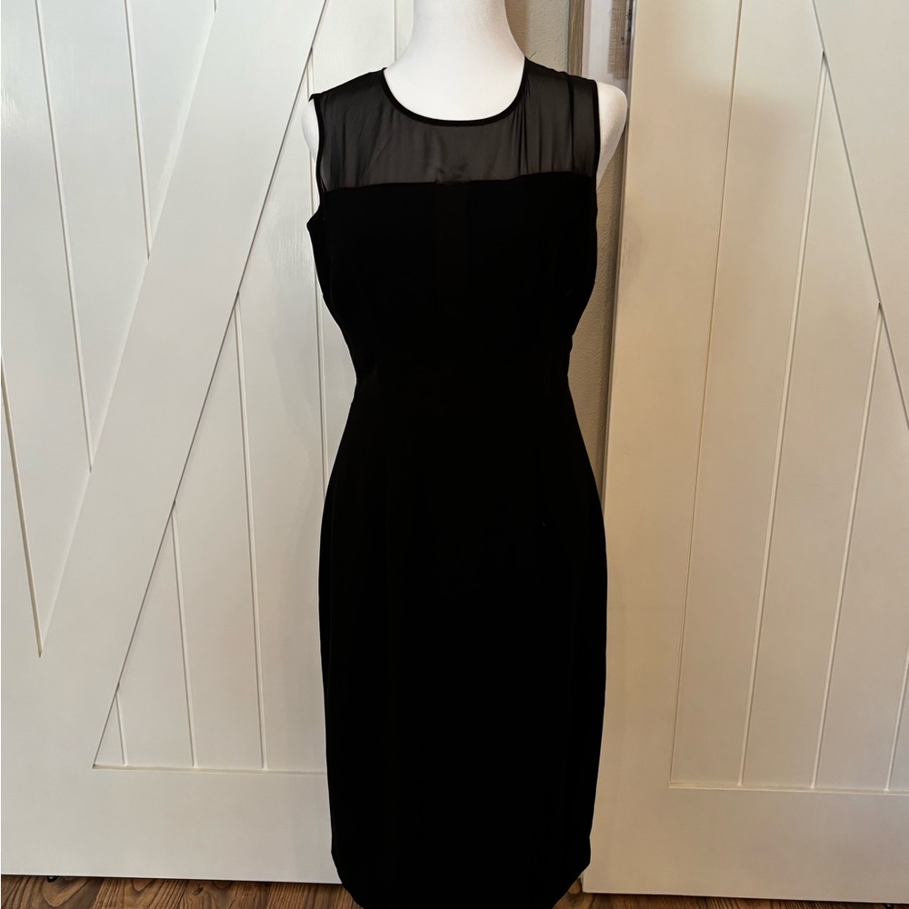 Chic Black Sheath Dress